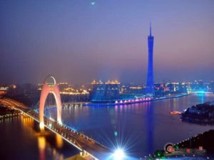 The Pearl River and The Canton Tower, Guangzhou