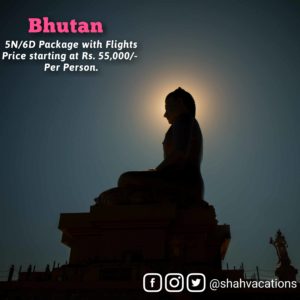 Bhutan package details in the above file