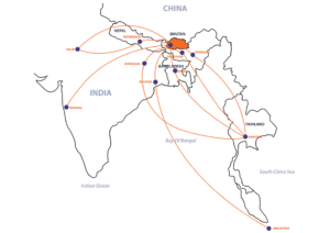 Bhutan geographical location